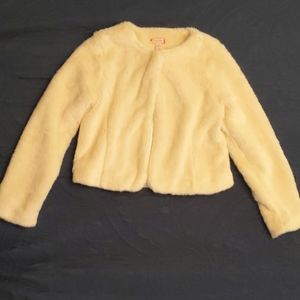 Girls faux fur coat